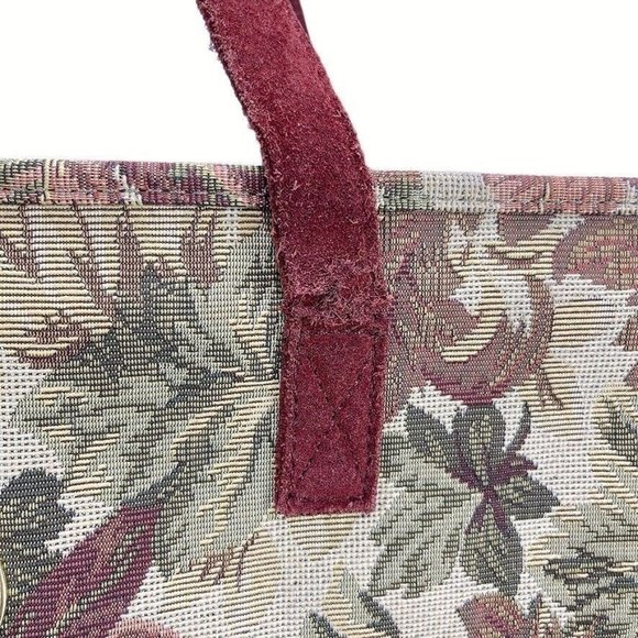 RICARDO BEVERLY HILLS Weekender Tapestry Carpetbag Travel Tote VINTAGE - Picture 13 of 16